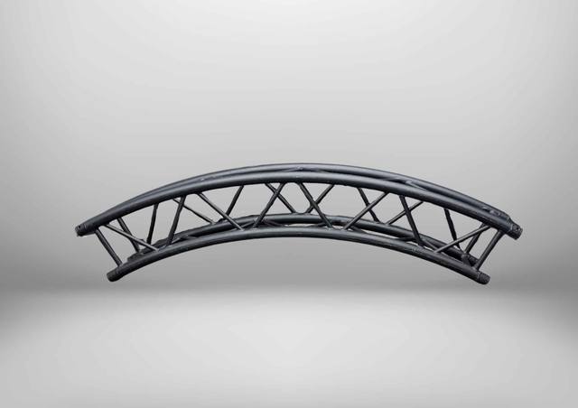 2M Curved Truss - Black