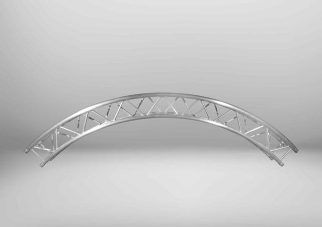 2M Curved Truss - Silver