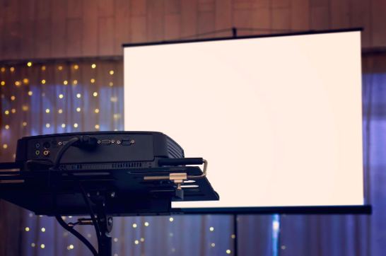 3K Lumen Projector with Screen (120 inch)