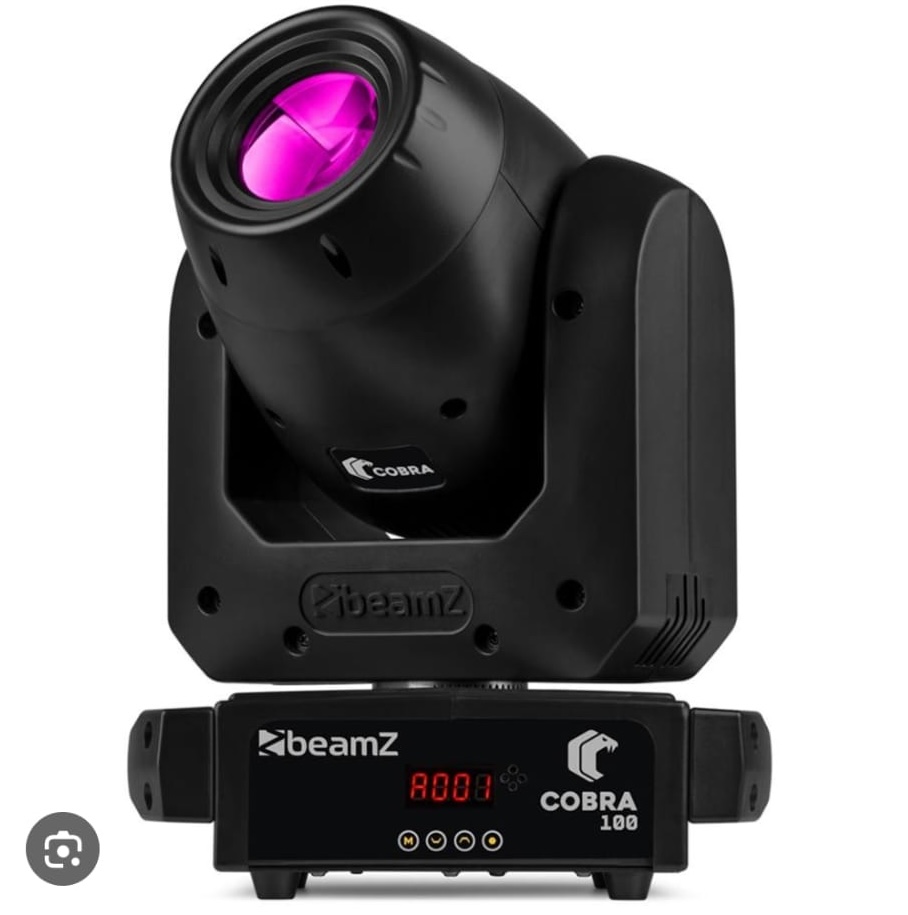 BeamZ Cobra 100S 100W LED Spot Moving Head for hire