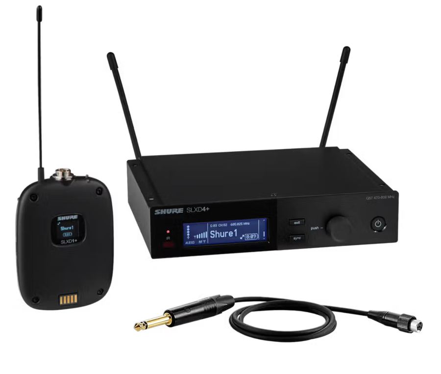 Shure SLX-D Wireless Lapel System for hire