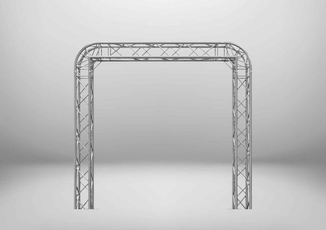 Truss Archway - Silver for hire